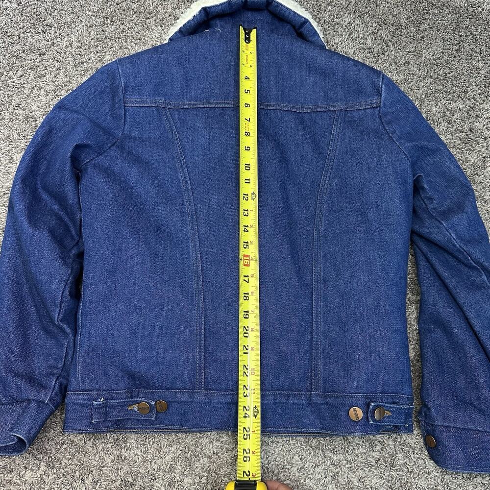 Vintage Maverick Ranch Coat Mens Size Small Denim… - image 8